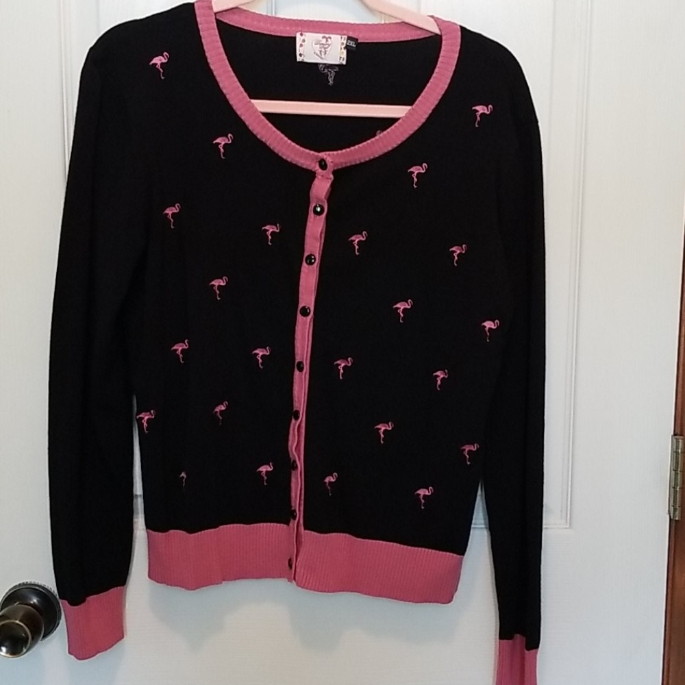 Flamingo Cardigan!